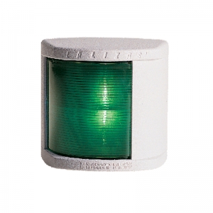 Luz de navegação, Classic 20, Estibordo, Verde,112.5º, (caixa branca) Lalizas