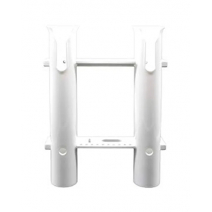 Porte-canne, fixe, blanc, 2 cannes, Imnasa