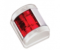 Luz de Navegação LED Vermelha e Caixa Branca